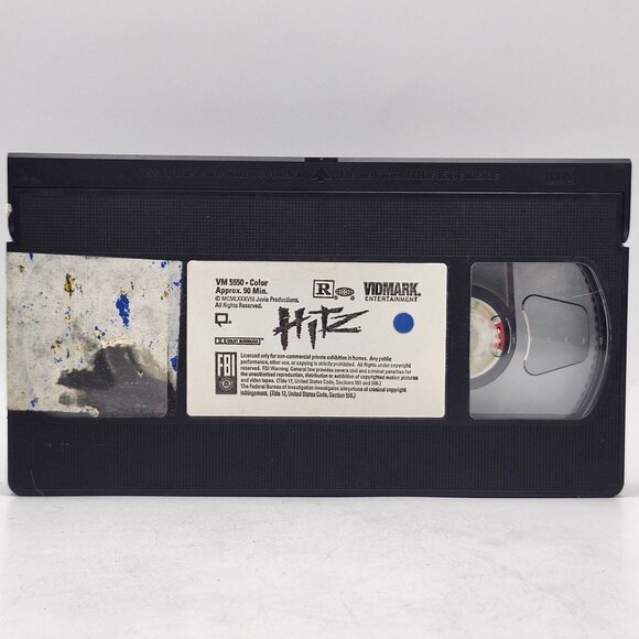 Hitz VHS 1992 Vidmark Entertainment Cuba Gooding Jr Elliot Gould Crime Drama - Picture 4 of 7